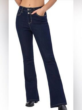 Vipones Women's Flare Bell Bottom Jeans High Waisted | Size 4